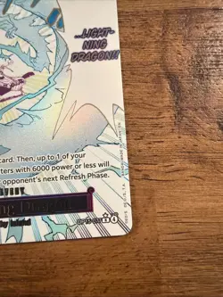 LIGHTNING DRAGON ALTERNATE ART OP15-077 ONE PIECE ENGLISH - Image 3