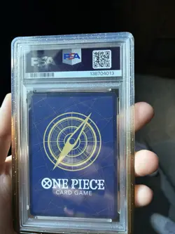 Bandai One Piece CCG Sabo OP13-120 Alt Art Foil EN Carrying on His Will PSA 10 - Image 2