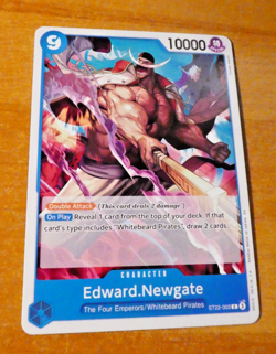 ONE PIECE ENGLISH CARD GAME CARTE ACE NEWGATE ST22-003 ST EN NM - Image 1