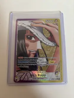 One Piece Card Game TCG - Nico Robin (OP09-062) English Alternate Art - Image 1