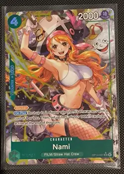 OP14-031 Nami Alt Art SR One Piece TCG card English - Image 1