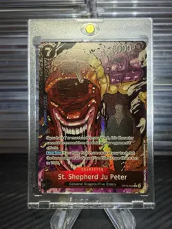 St. Shepherd JuPeter Alt Art OP13-084 Carrying On His Will One Piece TCG English - Image 3