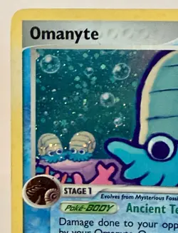 Omanyte 60/92 Legend Maker Stamped Holo Common Foil 2006 Pokemon TCG MP English - Image 3