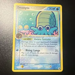 Omanyte 60/92 EX Legend Maker Common 2006 ENG Pokemon TCG LP - Image 1