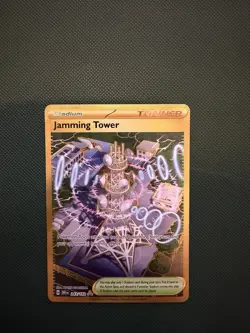 Pokemon TCG Jamming Tower Card Destined Rivals Series 243/182 NM Condition - Image 1