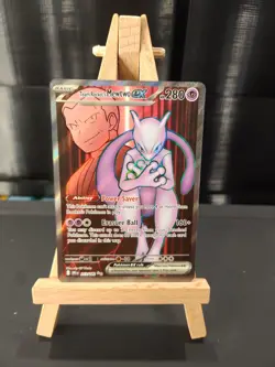 Pokemon TCG - Destined Rivals - 213/182 - Team Rockets Mewtwo UR Full Art - NM - Image 1