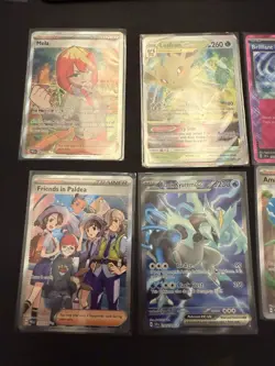 Pokemon English Card Lot X 8 Cards Full Art, Trainer Ex, V, Masterball Lot A2 - Image 2