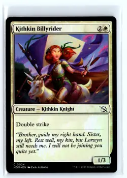 FOIL Kithkin Billyrider March of the Machine - MTG Magic the Gathering Card - Image 1