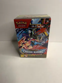 Pokemon TCG Chaos Rising: Build and Battle Box New & Sealed - Image 1