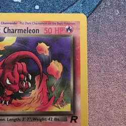 Pokemon Card - Dark Charmeleon - Team Rocket - W Stamp 32/82 WOTC LP-NM See Pics - Image 3