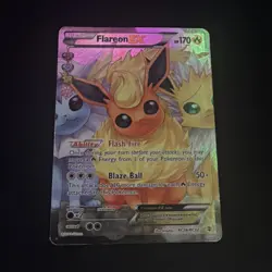 Pokemon TCG Flareon EX RC28/RC32 Generations Radiant Full Art Holo UR EN - Image 1