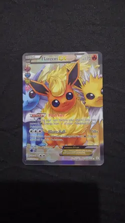 Flareon EX Ultra Rare Holo RC28/RC32 Generations English 2016 Pokemon TCG - Image 1