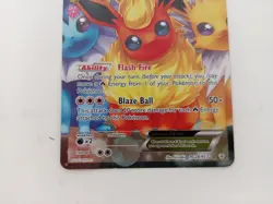 Pokemon Flareon EX Trading Card RC28/RC32 Generations Full Art Holo TCG TC1 - Image 3