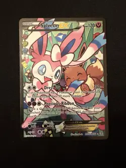 Sylveon EX Full Art RC32/RC32 Generations Radiant Collection Ultra Rare - Image 1