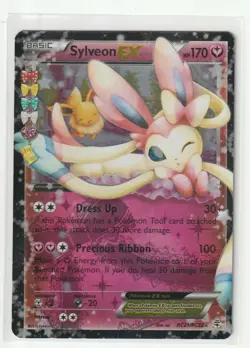 Sylveon EX RC21/RC32 Holo EX Rare Generations Pokemon Card Holo 2016 VLP - Image 1