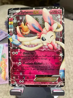 Sylveon EX Full Art Holo Pokemon TCG Radiant Collection RC21/RC32 - Image 1