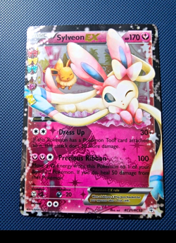 Pokemon TCG Sylveon EX Full Art RC21/RC32 Generations Radiant Collection - Image 1