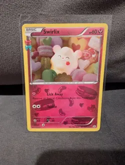 Pokemon TCG Swirlix RC19/RC32 Generations Radiant Collection Holo NM 2016 - Image 1