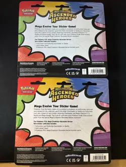 Pokemon TCG Ascended Heroes Tech Sticker Collection x2 Bundle SEALED - Image 2