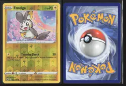 Emolga 047/159 Common Crown Zenith Pokemon Reverse Holo Near Mint - Image 3