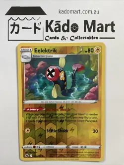 Eelektrik 048/159 Reverse Holo Crown Zenith Pokemon TCG Card - Image 1