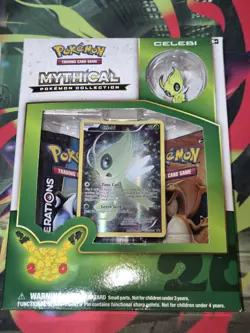 Pokemon TCG Generations Celebi Mythical Collection Box Sealed - Image 1