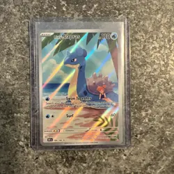 Pokemon TCG Misty's Lapras Holo Card 194/182 Sv10: Destined Rivals - Image 1