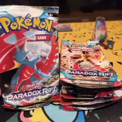 Pokemon Scarlet & Violet Paradox Rift Trading Card Booster Pack - Image 1