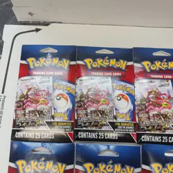 Pokemon TCG Mystery Pack w/ Foil Card MJ Holding Company 2024 Lot Of 10 - Image 4