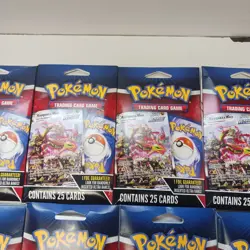 Pokemon TCG Mystery Pack w/ Foil Card MJ Holding Company 2024 Lot Of 10 - Image 5
