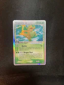 Dragonite ex (Delta Species) 91/101 Dragon Frontiers Holo Pokemon TCG MP - Image 1