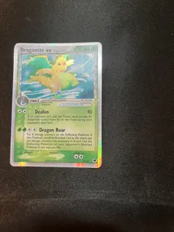 Dragonite ex (Delta Species) 91/101 Dragon Frontiers Holo Pokemon TCG MP - Image 2