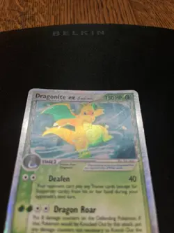 Dragonite ex (Delta Species) 91/101 Dragon Frontiers Holo Pokemon TCG MP - Image 4