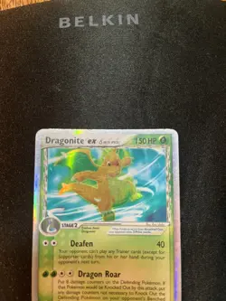 Dragonite ex (Delta Species) 91/101 Dragon Frontiers Holo Pokemon TCG MP - Image 5
