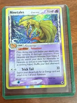 Pokemon TCG Ninetales 8/101 Delta Species Holo Rare English 2006 LP/MP - Image 1