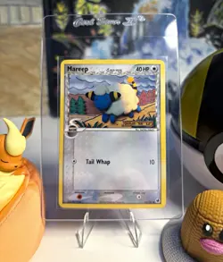 Pokemon TCG Mareep 54/101 EX Dragon Frontiers Delta Species Reverse Holo 40 HP - Image 1
