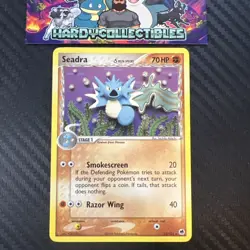 Pokemon TCG Seadra (Delta Species) EX Dragon Frontiers 22/101 Regular Rare - NM - Image 1