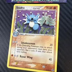 Pokemon TCG Seadra (Delta Species) EX Dragon Frontiers 22/101 Regular Rare - NM - Image 2
