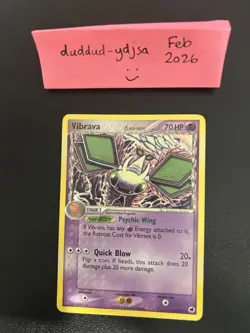 Pokemon TCG: Vibrava Dragon Frontiers (24/101) | Rare | LP - Image 3
