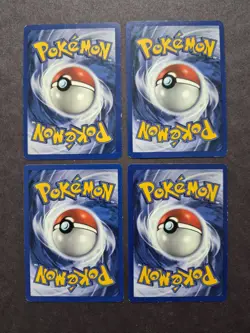 WOTC Pokemon TCG Team Rocket Dark Machamp/Hypno/Vileplume 4-Card Lot ENG - Image 2