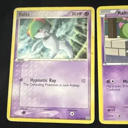 Pokemon TCG Ralts 4-Card Lot English EX Delta Species Roaring Skies 61/106 - Image 2