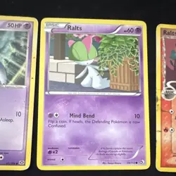 Pokemon TCG Ralts 4-Card Lot English EX Delta Species Roaring Skies 61/106 - Image 3