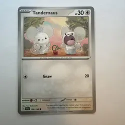 Tandemaus and Maushold 4 Card Lot ~cute cards~ Pokemon TCG - Image 2