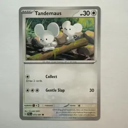 Tandemaus and Maushold 4 Card Lot ~cute cards~ Pokemon TCG - Image 4