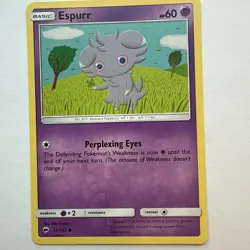 Espurr 4 Card Lot ~cute cards~ Pokemon TCG - Perfect For Espurr Collectors - Image 4