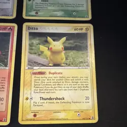 Pokemon TCG Ditto Card Lot 4 EX Delta Species 2005 English Non-Holo 35/113 - Image 5