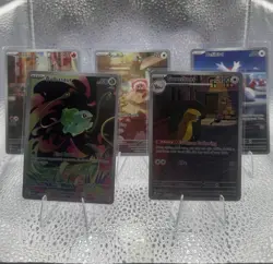 Pokemon TCG Mega Evolution 5 Card Illustration Rare Lot Bulbasaur +4 English NM - Image 1