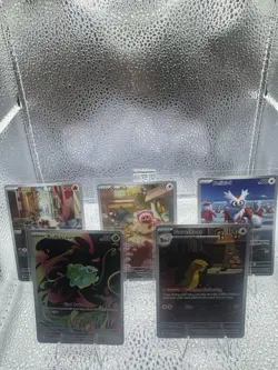 Pokemon TCG Mega Evolution 5 Card Illustration Rare Lot Bulbasaur +4 English NM - Image 2