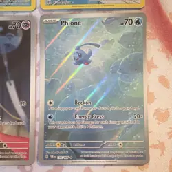 Pokemon TCG 4 Card Lot Holo Trainer Gallery Dedenne Octillery Chimecho Phione - Image 5
