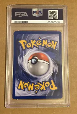 1st edition German Metapod Safcon 54/102 Pokemon Card Base Set PSA 9 - Image 2